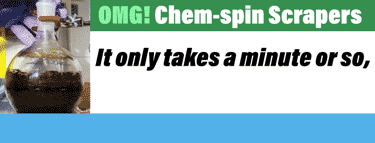 Chem-spin Scrapers Eliminate Manual Scraping