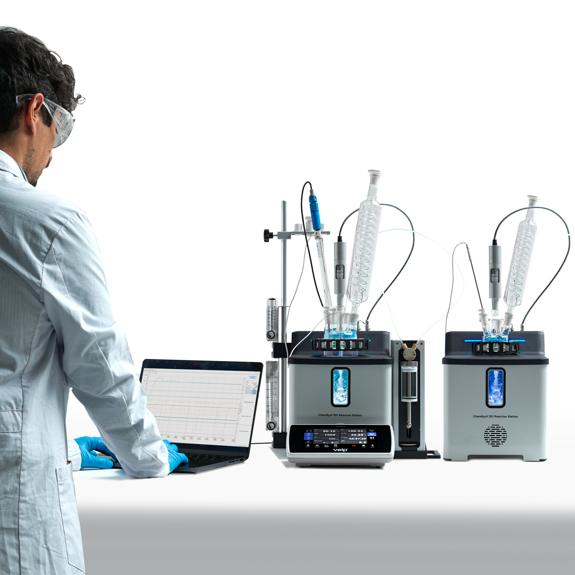 ChemSynt 301 ControllerSoft interface