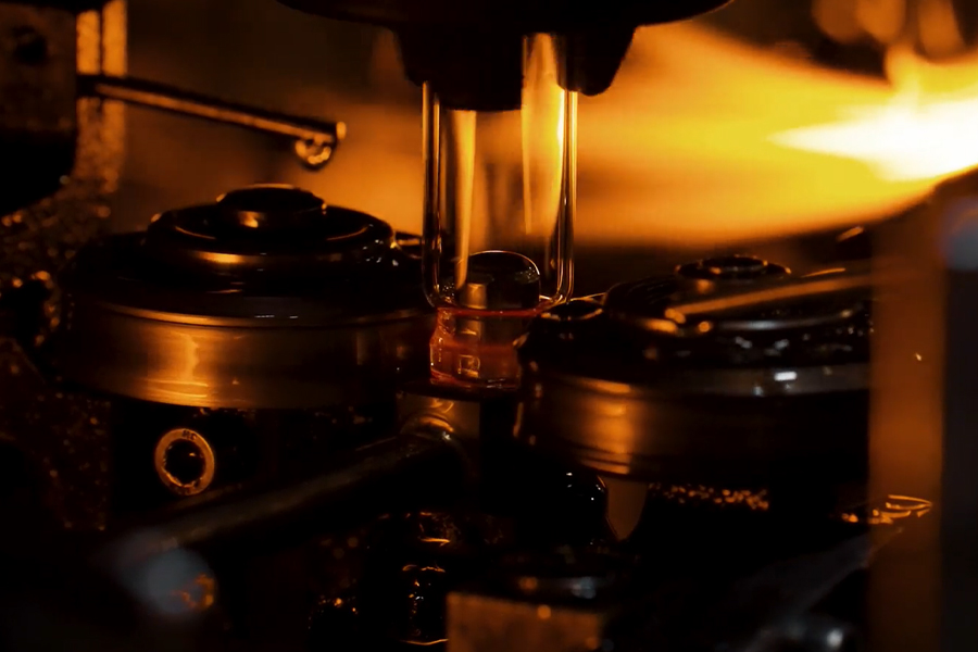 Vial forming and tooling machinery