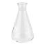 FLASKS, ERLENMEYER, NARROW MOUTH, HEAVY DUTY RIM, GRADUATED, PYREX