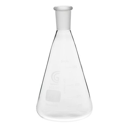 FLASKS, ERLENMEYER, OUTER JOINTS, GRADUATED OR PLAIN, UNGRADUATED