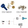 REPLACEMENT PPN HOSE CONNECTION SETS FOR CG-1560 AND CG-1562 DURAN® FILTER FLASKS