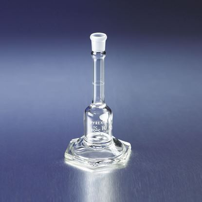 FLASKS, VOLUMETRIC, CLASS A, PYREX®, CORNING CERTIFIED AND SERIALIZED, MICRO, PYREX® STOPPERS