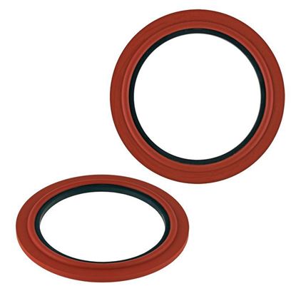 GASKETS FOR REACTION VESSELS AND LIDS, PERFLUORO/SILICONE