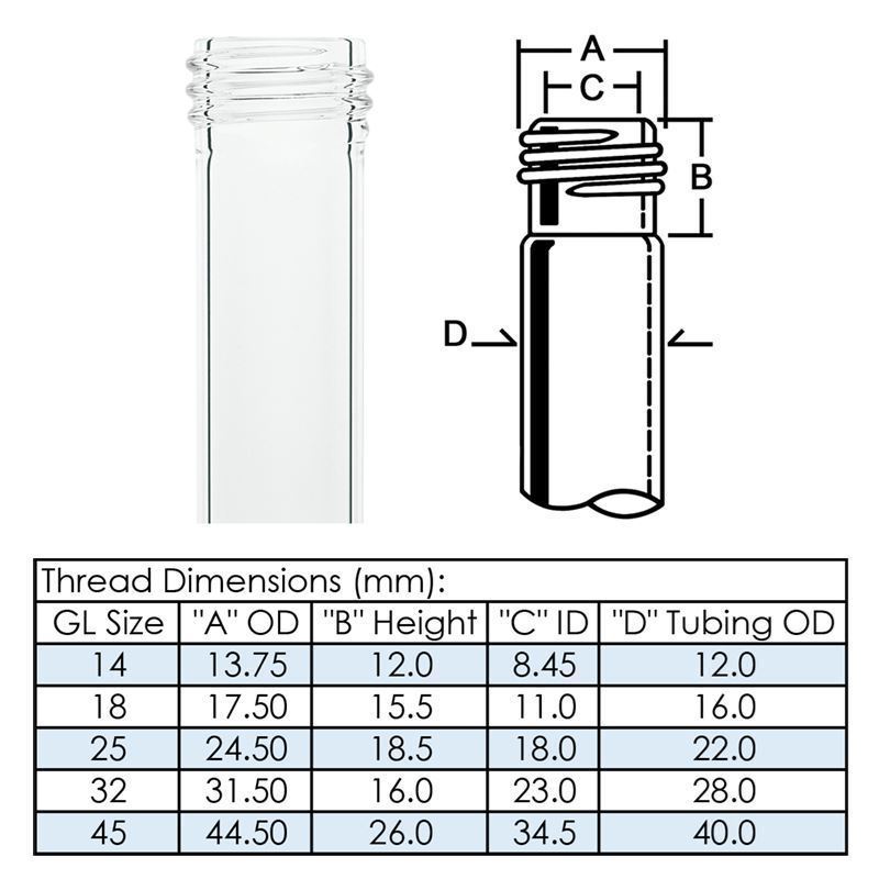 25 mm OD 10 mm OD Side and Inner Tube Chemglass CG-4510-01 Series CG-4510 Vacuum Trap 200 mm Length 