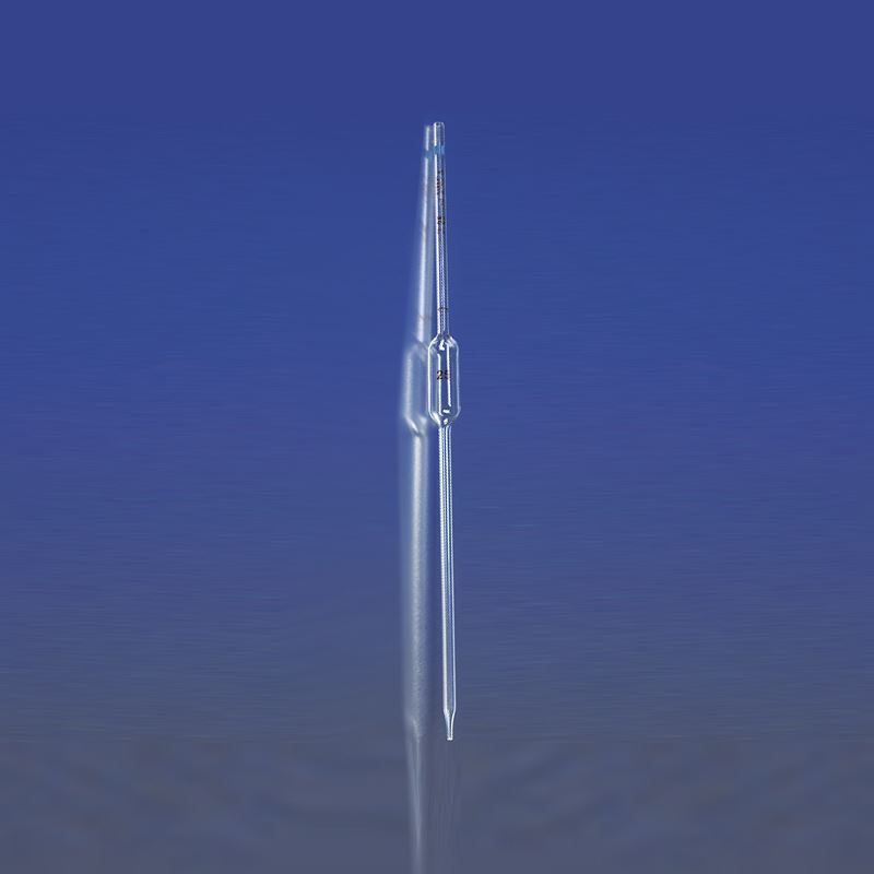 Sibata 2011A-1-D 1L Serological Pipets, Class A, Reusable Glass, Color