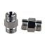 ADAPTERS, M16 X 1 MALE THREAD TO M16 X 1 MALE THREAD, HUBER CIRCULATOR FITTINGS, STAINLESS STEEL