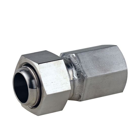 ADAPTERS, STAINLESS STEEL, M30 FEMALE TO 3/4 FEMALE NPT, HEX STYLE, HUBER CIRCULATOR FITTINGS