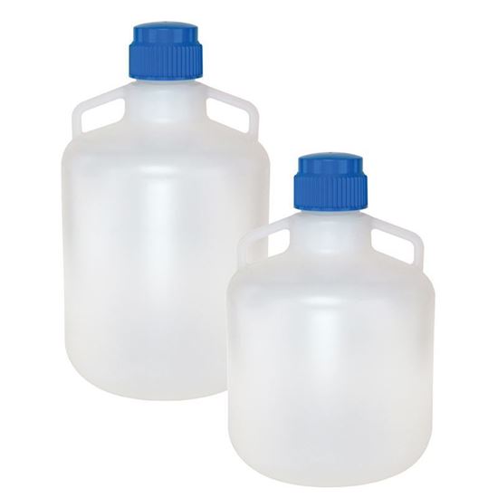 CARBOYS, POLYPROPYLENE, WITH HANDLES, AUTOCLAVABLE, 83MM CLOSURES