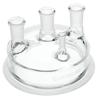REACTION VESSEL LIDS, 4-NECKS, THERMOMETER JOINT