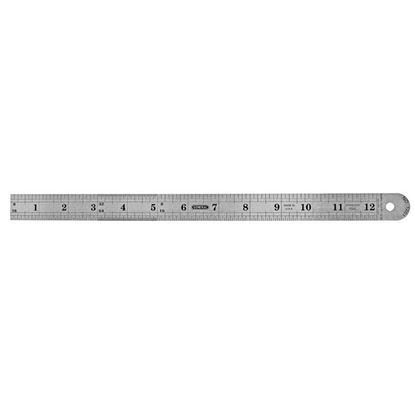 RULERS, 12 INCHES LONG, STAINLESS STEEL, FLEXIBLE