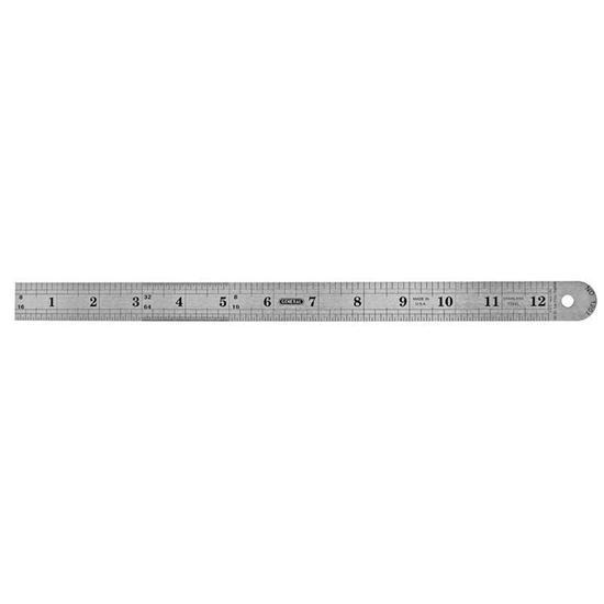RULERS, 12 INCHES LONG, STAINLESS STEEL, FLEXIBLE