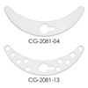 STIRRER BLADES, PTFE, 10MM, HEAVY DUTY, BANANA SHAPED