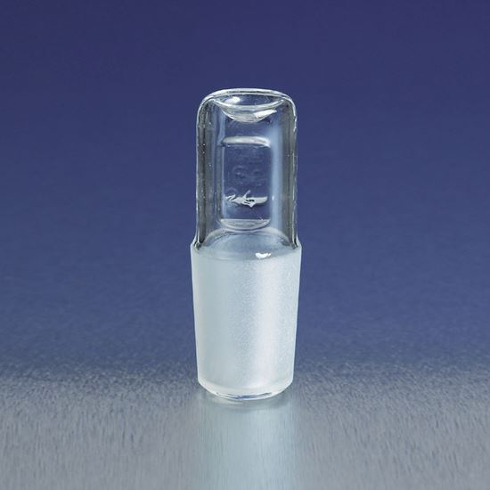 STOPPERS, COBINATION REAGENT BOTTLES/GROUND JOINTS, HOLLOW, PYREX®