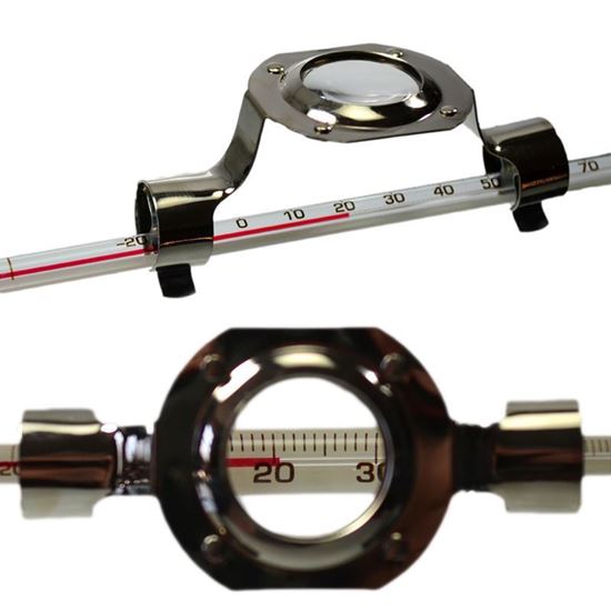 MAGNIFIERS, THERMOMETERS