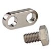 OFFSET ADAPTERS, STAINLESS STEEL, M10 THREAD