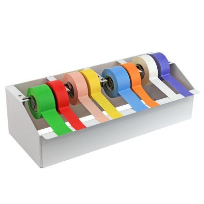 TAPE DISPENSERS, MULTI-ROLL, PLASTIC, WHITE