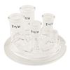 REACTION VESSEL LIDS, SHORT, 6-NECKS, 250ML, COMPATIBLE WITH METTLER SYSTEMS