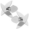 MARINE STYLE IMPELLER BLADES FOR BIOREACTORS