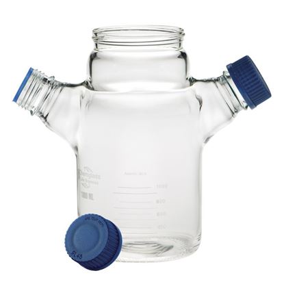 SPINNER FLASKS, FLAT BOTTOM, REPLACEMENT GLASS FLASK ONLY
