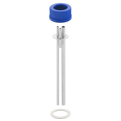 THERMOWELL ASSEMBLIES, 3-PORT, SST, WITH HOSE BARBS FOR VSA VESSELS