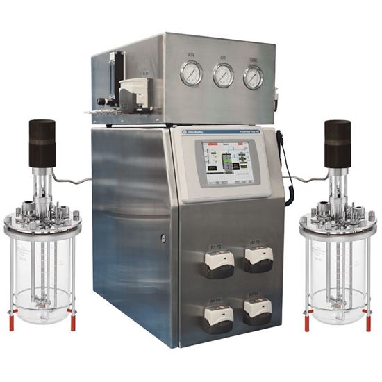 CELLTROL III, DUAL BIO REACTOR CONTROL SYSTEMS WITH MASS FLOW