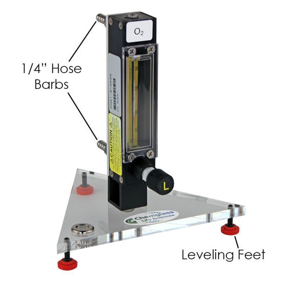 GAS FLOWMETERS FOR CHEMcell ROCKER CELL CULTURE