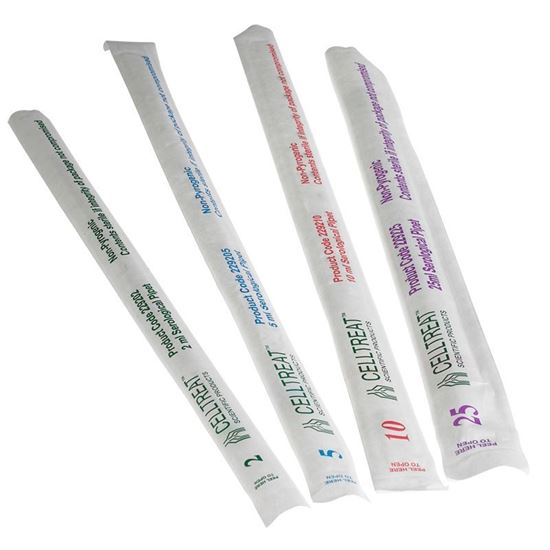 SEROLOGICAL PIPETS, INDIVIDUALLY WRAPPED PAPER/PLASTIC WRAPPER, BAGGED, STERILE