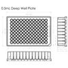 MICROPLATES, DEEP, 96-WELLS