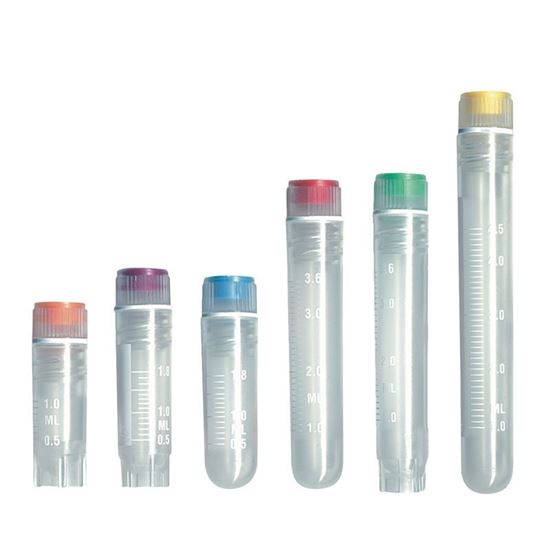 CRYOVIALS, INTERNAL THREAD WITH SILICONE WASHER SEAL