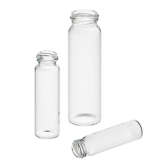 SAMPLE VIALS ONLY, CLEAR TYPE 1 BOROSILICATE GLASS