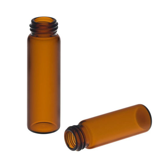 SAMPLE VIALS ONLY, AMBER, TYPE 1 BOROSILICATE GLASS