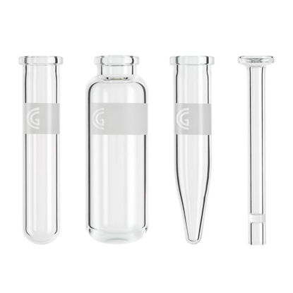 MICROWAVE REACTION VIALS, HEAVY-WALL TYPE 1 CLASS A BOROSILICATE GLASS, COMPLETE PACKAGES
