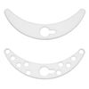 STIRRER BLADES, PTFE, 10MM, HEAVY DUTY, BANANA SHAPED