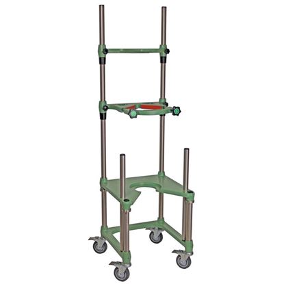 REACTOR SUPPORT FRAMES, MOBILE, JACKETED OR UNJACKETED, 10L THRU 20L