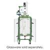 REACTOR SUPPORT FRAMES, MOBILE, JACKETED, 75L THRU 100L
