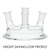 REACTION VESSEL LIDS, 5-NECKS, LOW PROFILE, 10° ANGLED SIDE NECKS