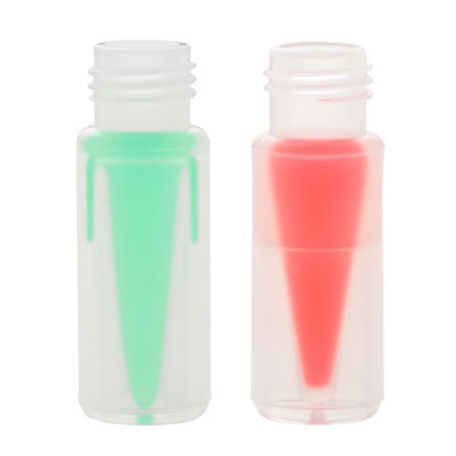 PLASTIC LIMITED VOLUME LARGE OPENING VIALS, POLYPROPYLENE, 0.1mL and 0.5mL, 9MM THREAD