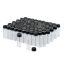 KITS, PREASSEMBLED LARGE OPENING SCREW THREAD VIALS AND CLOSURES