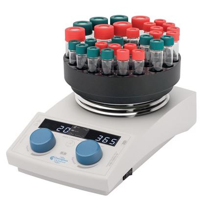 DIGITAL MAGNETIC HOT PLATE WITH TIMER BUNDLES WITH TRI-BLOCK™, REACTION BLOCKS, VIALS