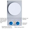 MAGNETIC HOT PLATE STIRRERS, ANALOG, HOTPLATE, 135mm DIAMETER ROUND TOP