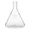 CLS-2024-17; Flask, Fernbach, 2800mL, 38mm OD Delong Top, with 3 Bottom Baffles