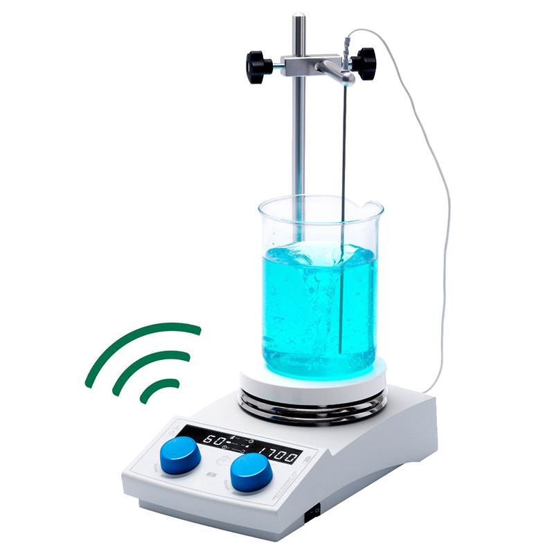 Hot Plate with Magnetic Stirrer and Detachable Support Bar w/ Clamp