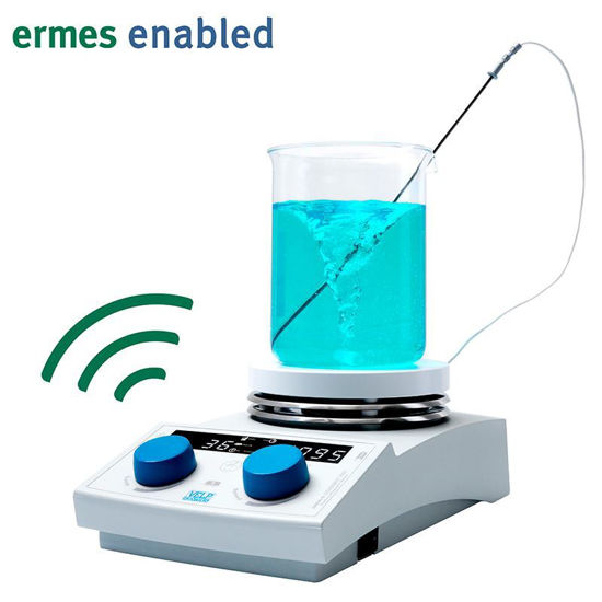 MAGNETIC HOT PLATE STIRRER, DIGITAL, WITH TIMER, HOTPLATE, 135MM DIAMETER ROUND TOP, CLOUD / WIFI ENABLED