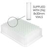 REACTION BLOCK VIAL HOLDERS, 96-WELL, 8X30MM VIALS