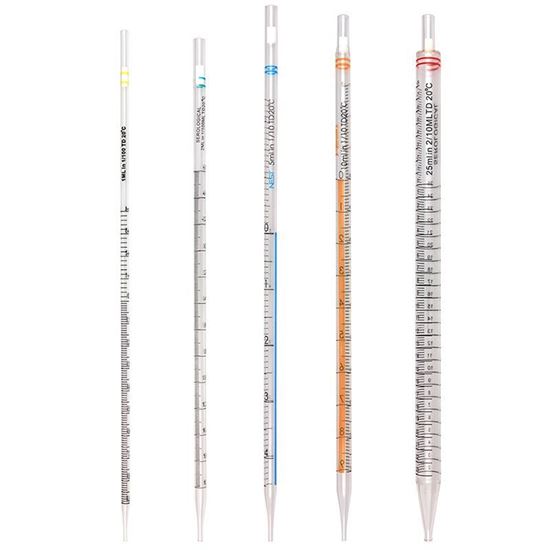 PIPETS, SEROLOGICAL, PLASTIC, BAGGED, STERILE