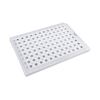 0.2ML 96 WELL PCR PLATE, SEMI-SKIRT, CLEAR, A12 NOTCH, NEST