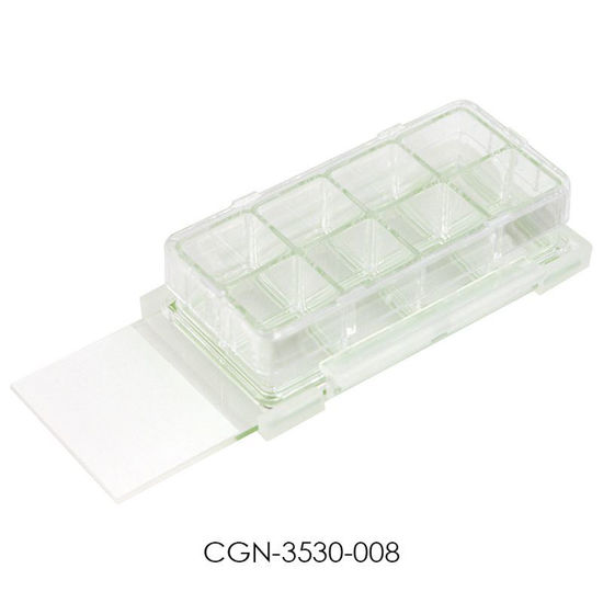 CHAMBERED CELL CULTURE SLIDES, STERILE, NEST