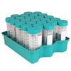 CENTRIFUGE TUBES, 50ML, RACK, STERILE, NEST