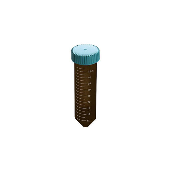CENTRIFUGE TUBES, AMBER, 50ML, RACK, STERILE, NEST